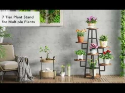 7-Tier Plant Stand, 43.3