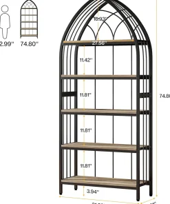 5-Tier Plant Stand, 74.8