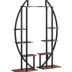 5-Tier Plant Stand Pack of 2, Multi-Layer Bonsai Flower Rack