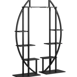 5-Tier Plant Stand Pack of 2, Multi-Layer Bonsai Flower Rack