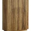 7-Tier Shoe Cabinet, 24 Pairs Shoe Storage Organizer with Fluted Doors