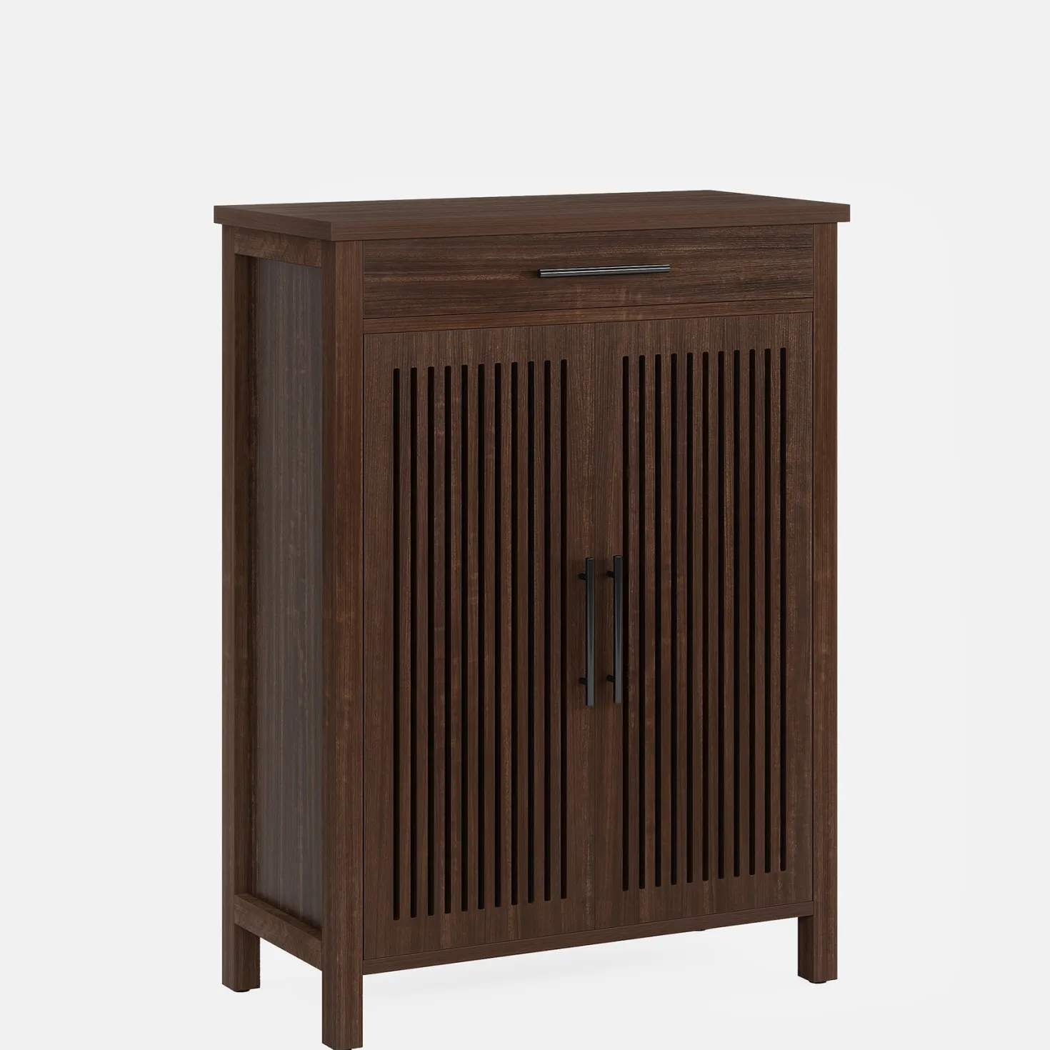 5-Tier Shoe Cabinet, Freestanding Shoe Rack Organizer with Adjustable Shelves