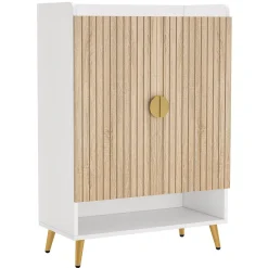 7-Tier Shoe Cabinet, Shoe Storage Organizer with Adjustable Shelves