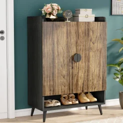 7-Tier Shoe Cabinet, Shoe Storage Organizer with Adjustable Shelves