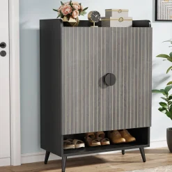 7-Tier Shoe Cabinet, Shoe Storage Organizer with Adjustable Shelves