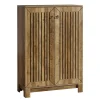 5-Tier Shoe Cabinet with Doors, Entryway Shoe Rack Organizer for Living Room, Hallway