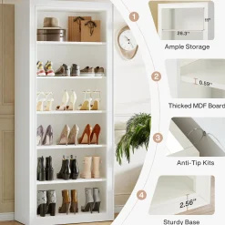 6-Tier Shoe Organizer Rack, 75