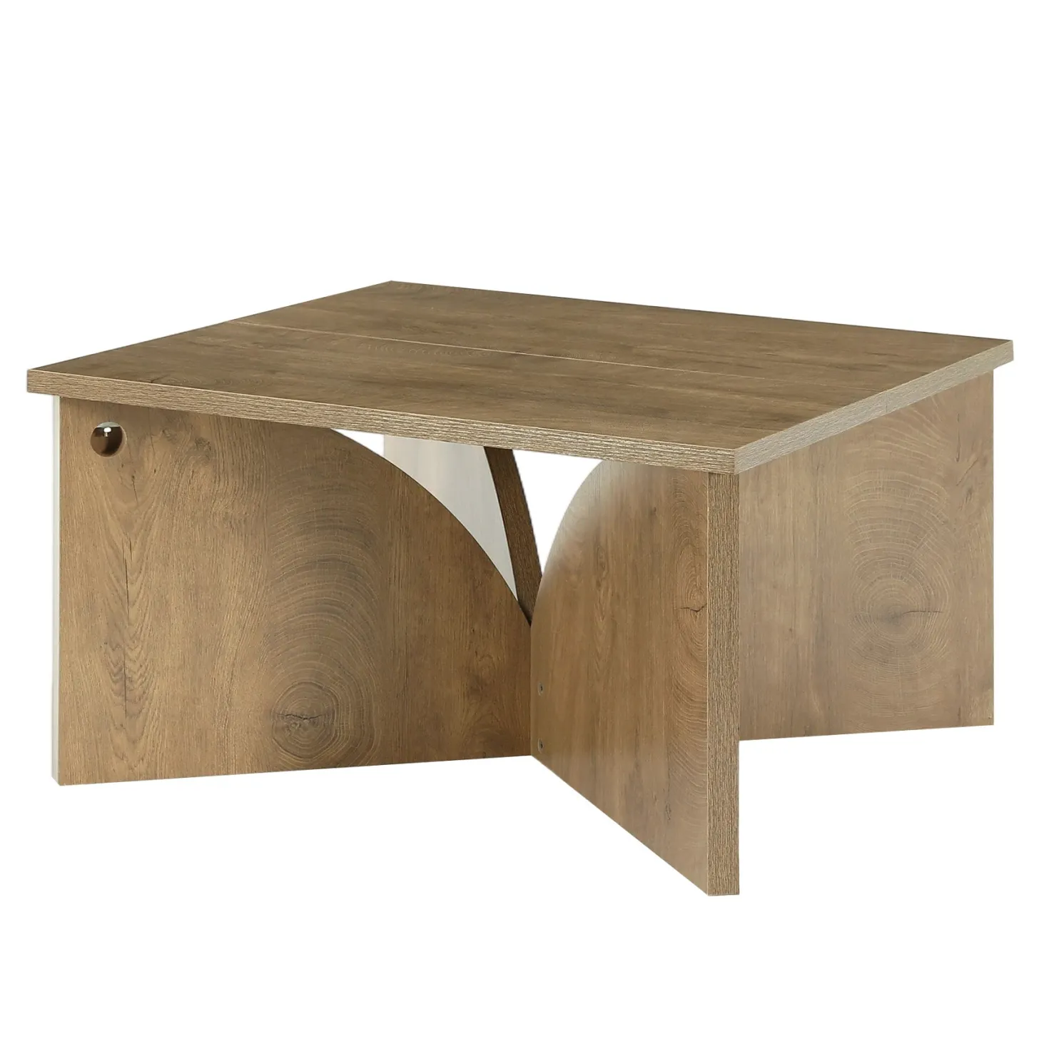 Tribesigns 31.5" Square Coffee Table, Farmhouse Accent Table for Living Room