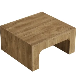 Tribesigns 39" Square Coffee Table, Wooden Farmhouse Center Table for Living Room