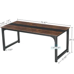 Tribesigns Computer Desk, Office Desk Computer Table Study Writing Desk