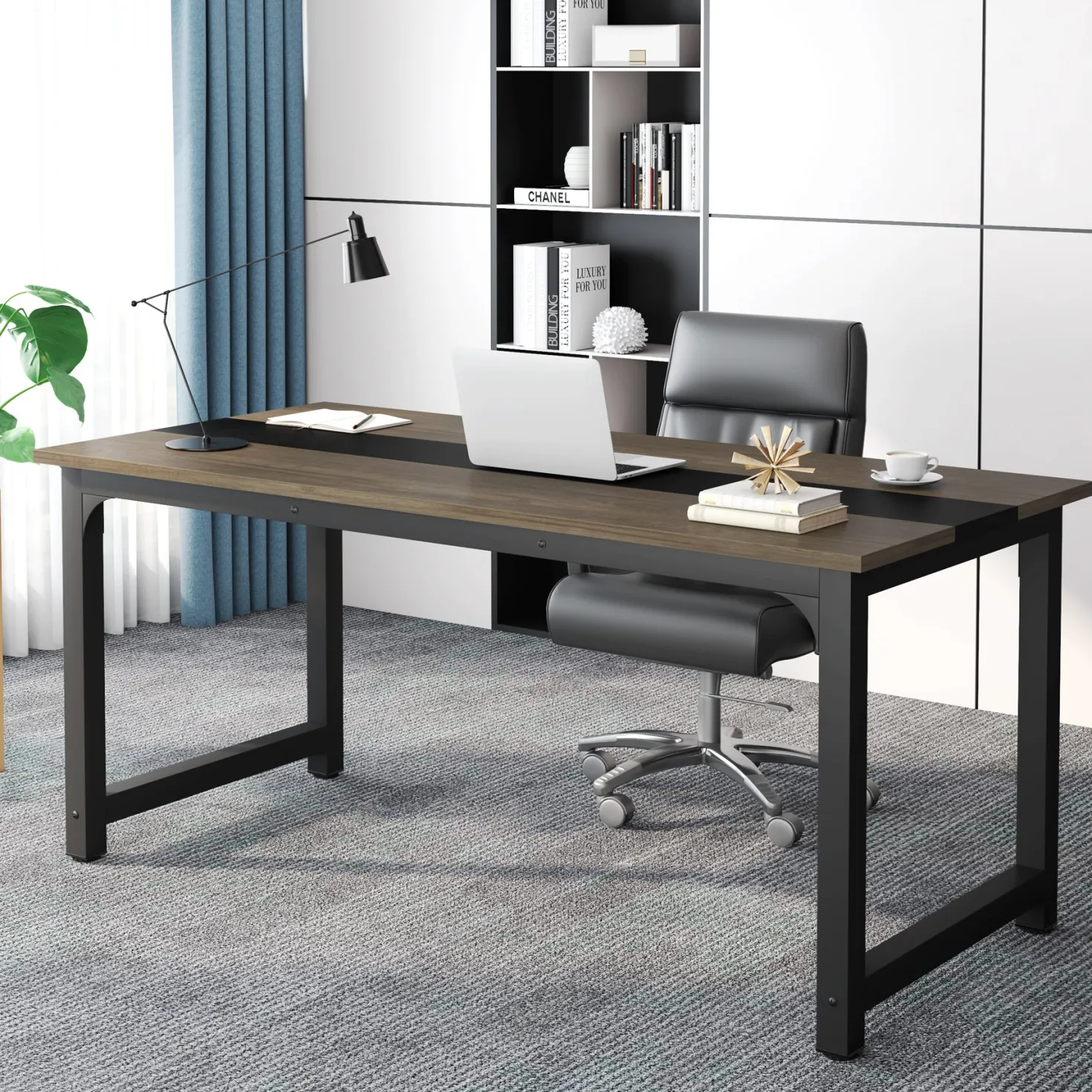 Tribesigns Computer Desk, Office Desk Computer Table Study Writing Desk