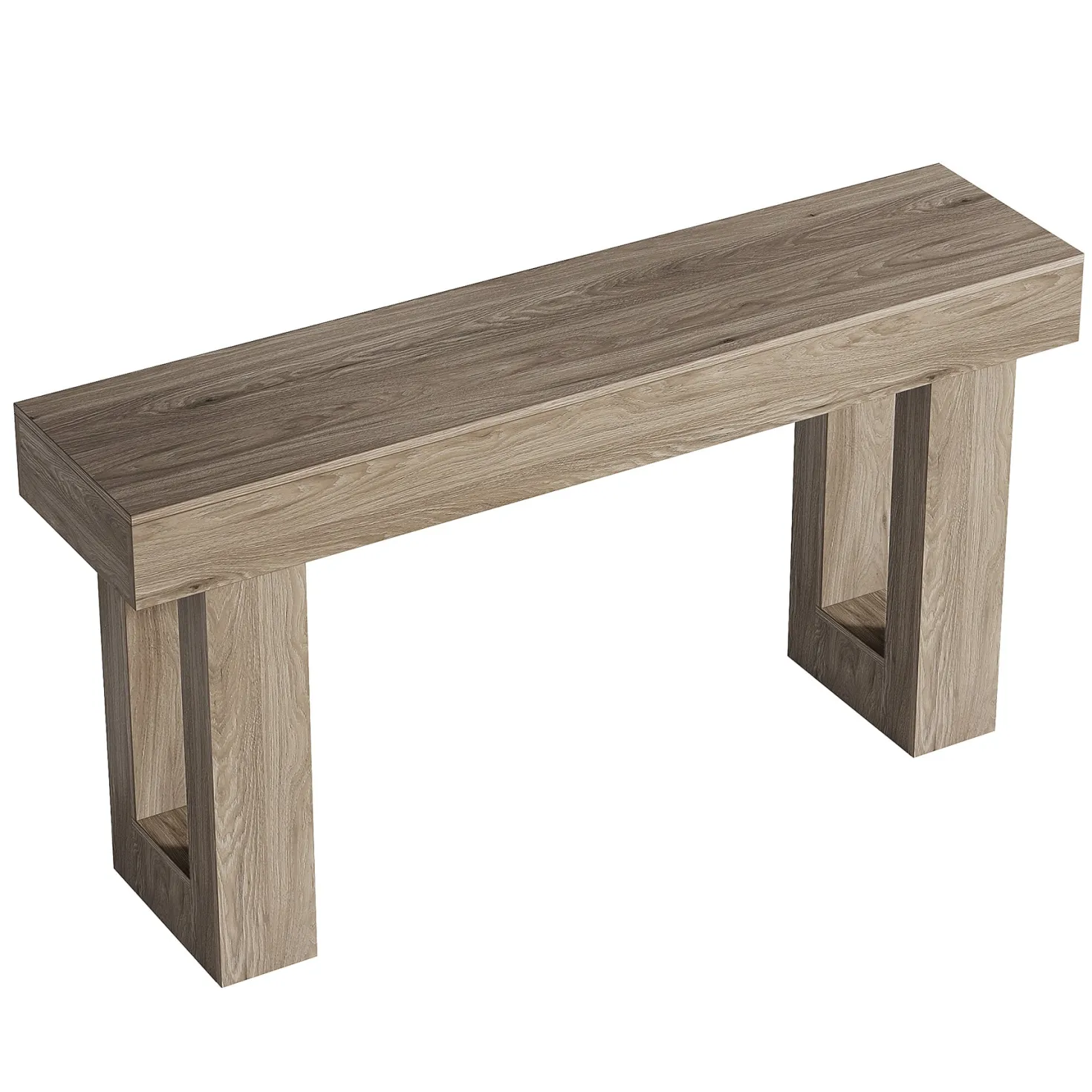 Tribesigns 63-Inch Console Table, Farmhouse Wooden Sofa Table