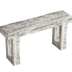 Tribesigns 63-Inch Console Table, Farmhouse Wooden Sofa Table