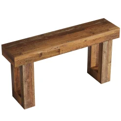 Tribesigns 63-Inch Console Table, Farmhouse Wooden Sofa Table