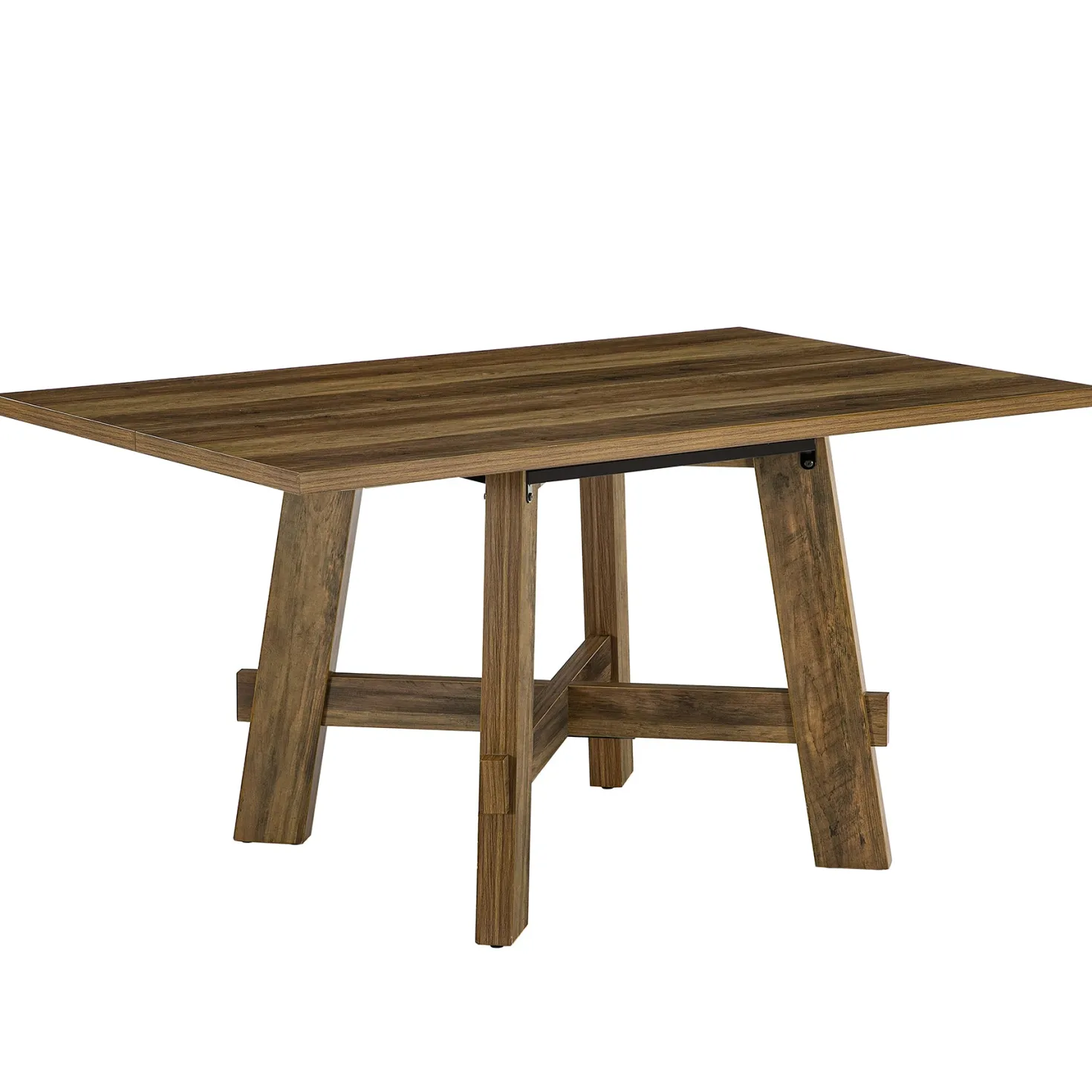 Tribesigns 47-Inch Dining Table, Cross Brace Kitchen Table for 4