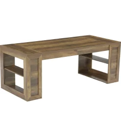 Tribesigns 70.8-Inch Executive Desk, Computer Desk with Shelves for Office