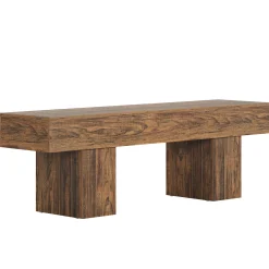 TV Stand for 55 Inch TV, Farmhouse Entertainment Center TV Console for Living Room