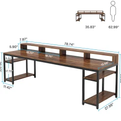Two Person Desk, 78.7
