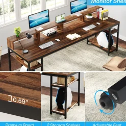 Two Person Desk, 78.7