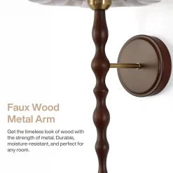 Vintage Wall Sconce, 19.7