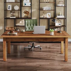 Wood Executive Desk, 70.9