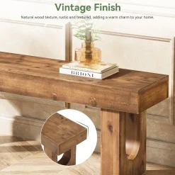Wood Shoe Bench, 47
