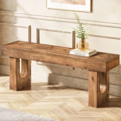 Wood Shoe Bench, 47