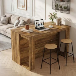 Wooden Kitchen Island, 55