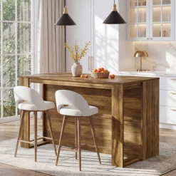 Wooden Kitchen Island, 55