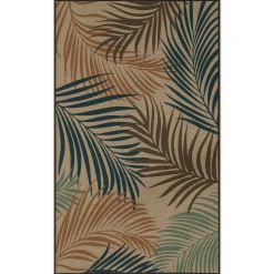 3x5/5x7 Easy Jute Washable Indoor Outdoor Patio Rug, Boho Coastal Non-Slip Living Room Area Carpet for Entryway Porch, Oeko-Tex Certified