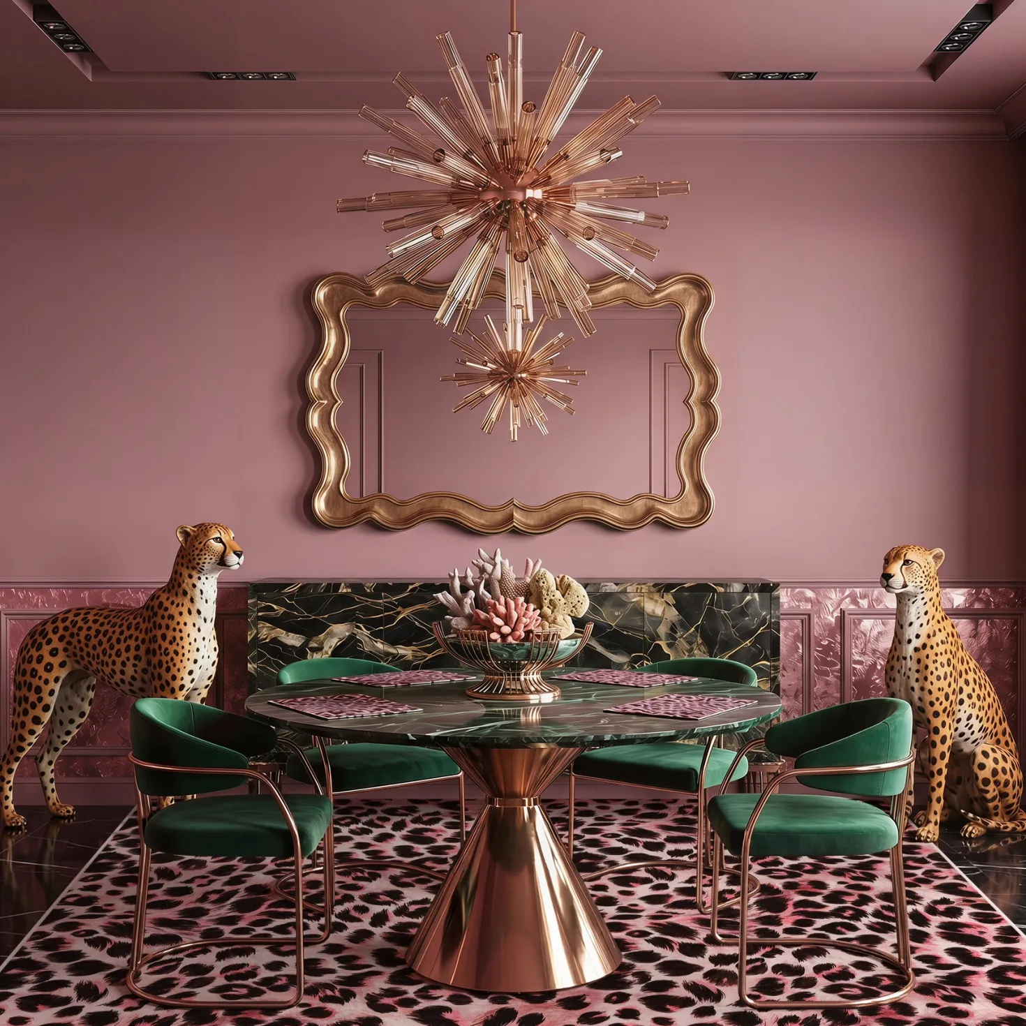 5x7/8x10 Leopard Print Area Rug, Animal Soft Carpet Machine Washable Cheetah Rug for Living Room, Oeko-Tex Certified