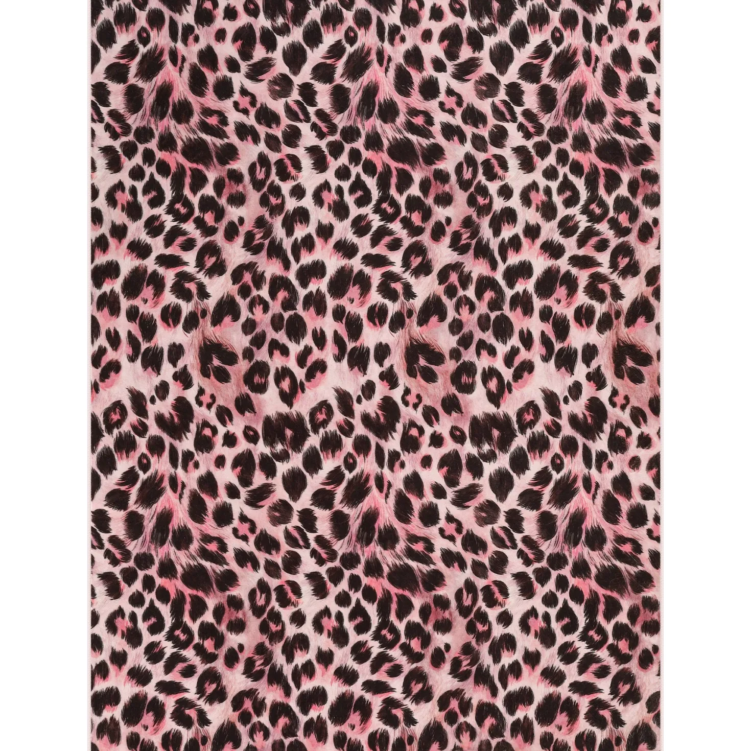 5x7/8x10 Leopard Print Area Rug, Animal Soft Carpet Machine Washable Cheetah Rug for Living Room, Oeko-Tex Certified