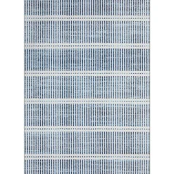 3x5/5x7 Ultra Thin Washable Area Rugs, Modern Non-Slip Striped Farmhouse Soft Indoor Carpet for Bedside Living Room, Oeko-Tex Certified