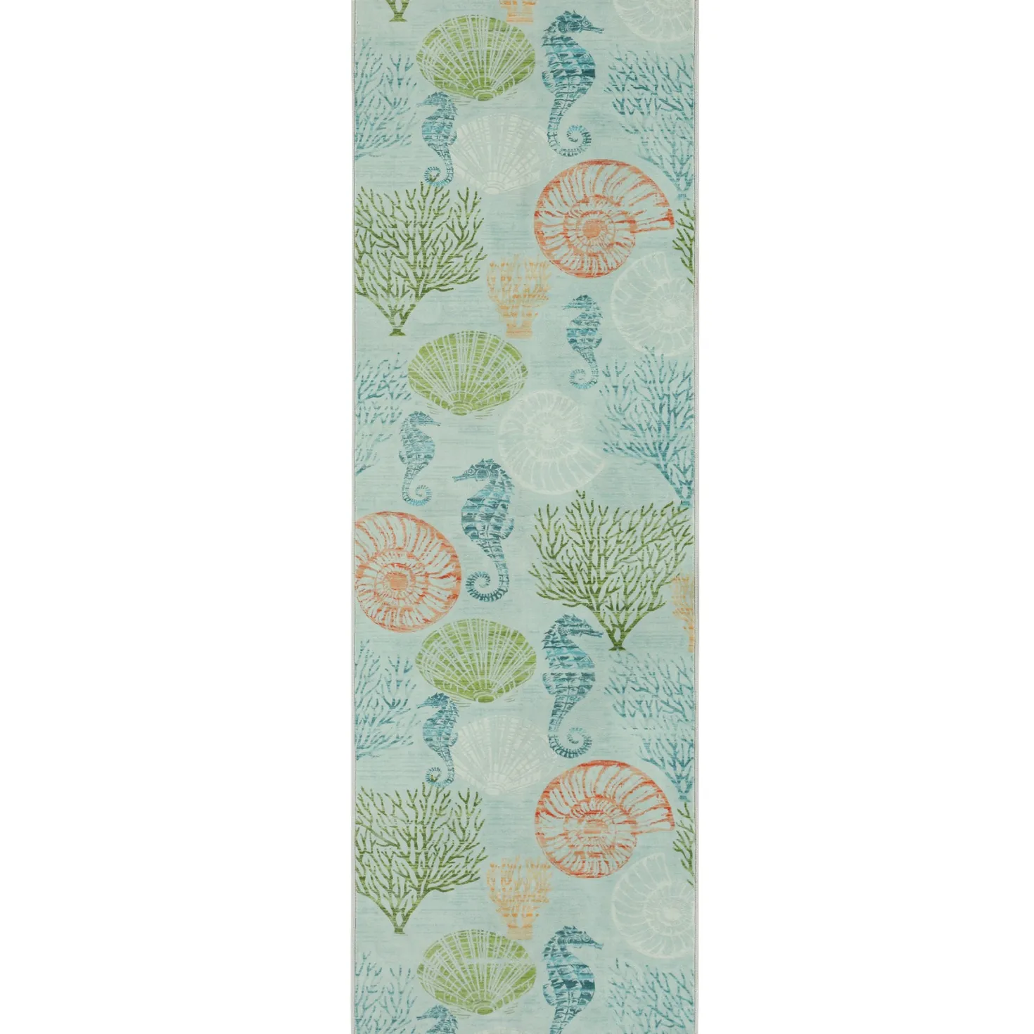 2x6/5x7/8x10 Boho Coastal Area Rug, Washable Non Slip Animal Indoor Carpet for Living room Bedroom, Oeko-Tex Certified