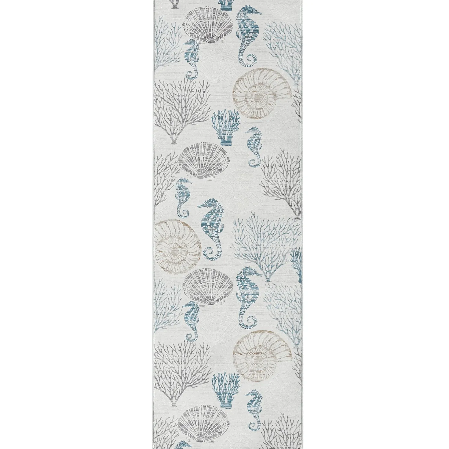 2x6/5x7/8x10 Boho Coastal Area Rug, Washable Non Slip Animal Indoor Carpet for Living room Bedroom, Oeko-Tex Certified