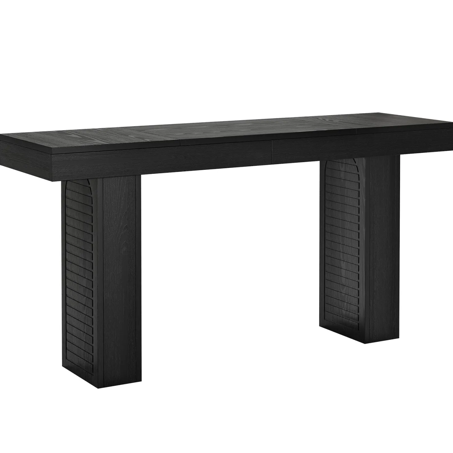 70.9" Bar Table, Counter Height Pub Table with Sturdy Pedestal Base
