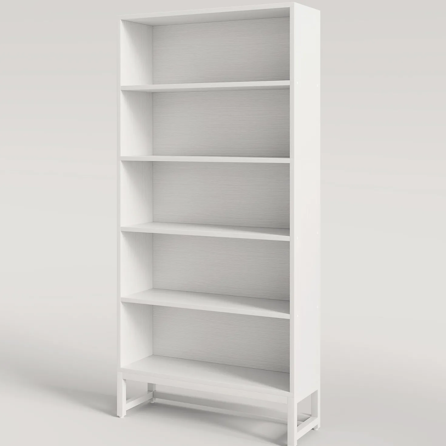 70.8" Bookcase, Large Bookshelf Organizer with 5-Tier Storage Shelves
