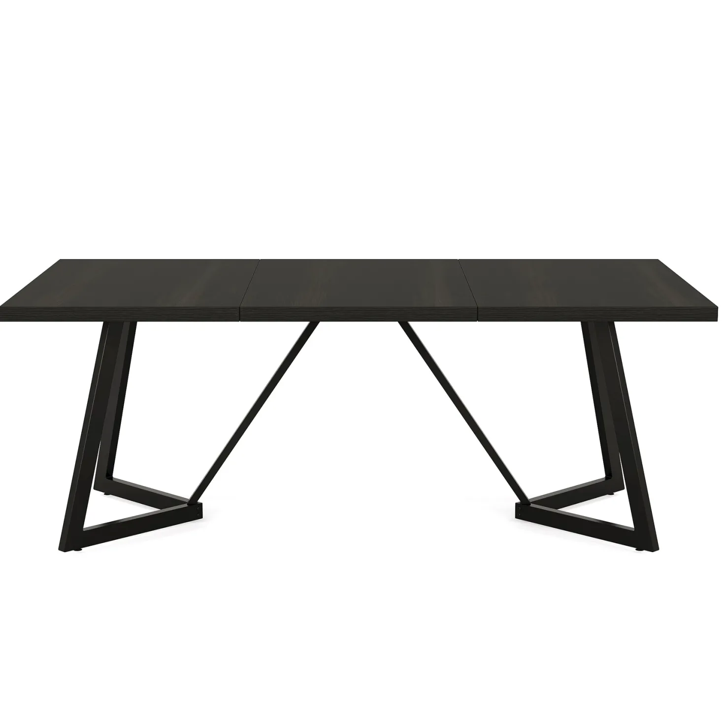70.8" Dining Table, Modern Rectangular Kitchen Table for 6-8