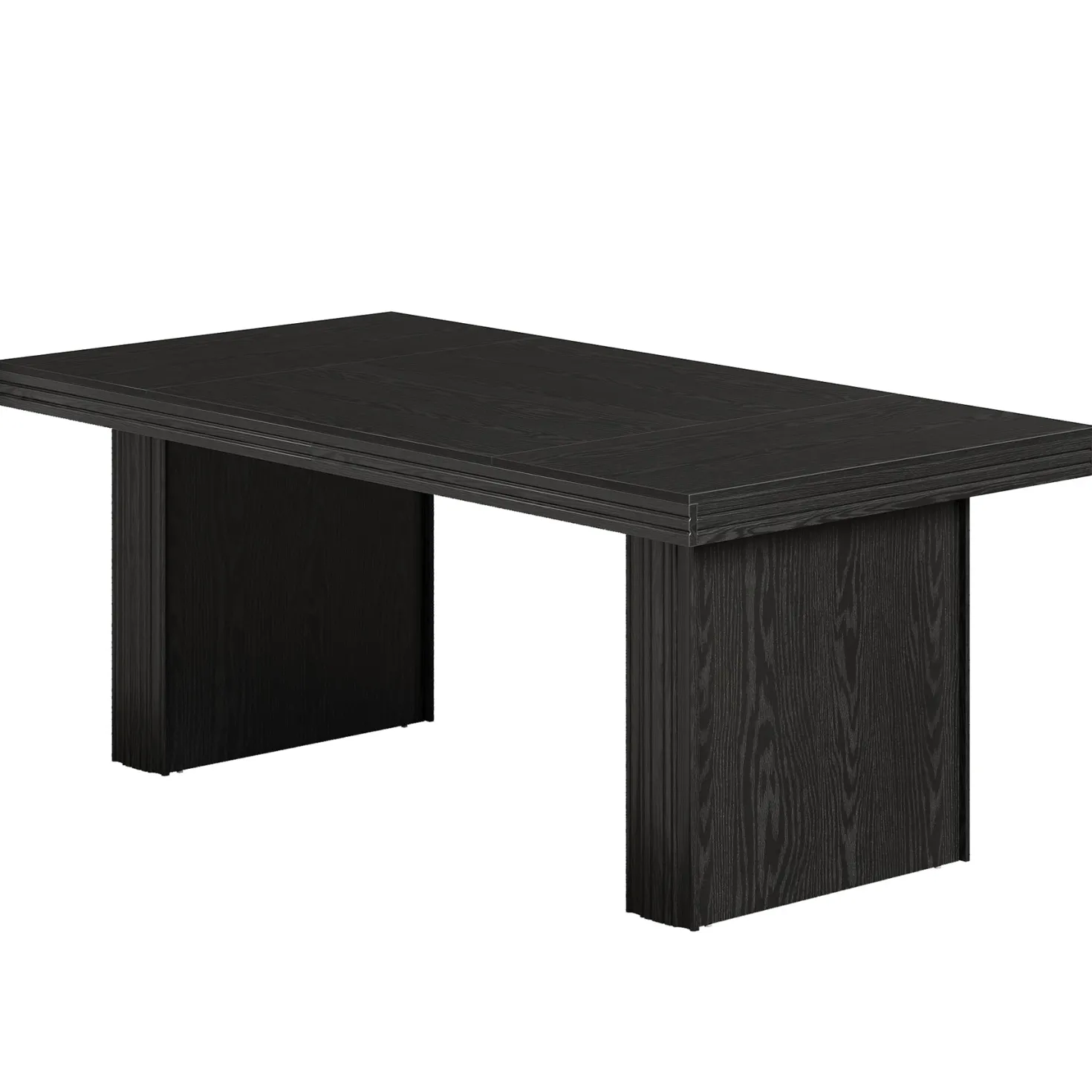63" Executive Desk, Large Computer Desk with Heavy-Duty Legs
