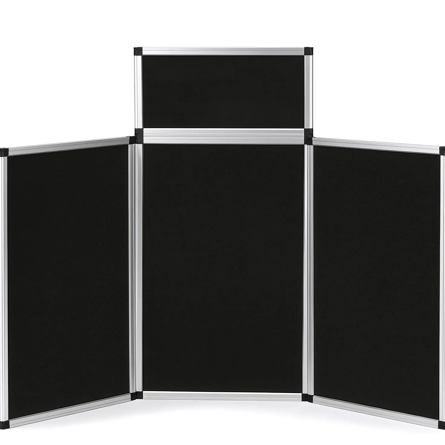 70.8" Folding Presentation Board, 3+1 Panel Trade Portable Panel Display