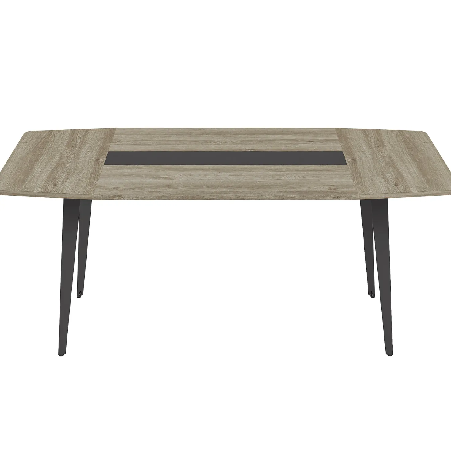 6FT / 8FT Conference Table, Modern Boat Shaped Meeting Table