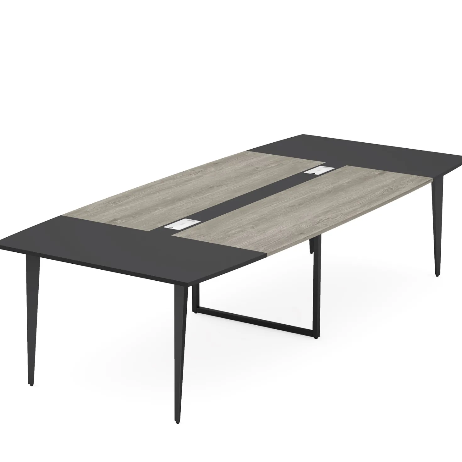 6FT / 8FT Conference Table, Modern Boat Shaped Meeting Table