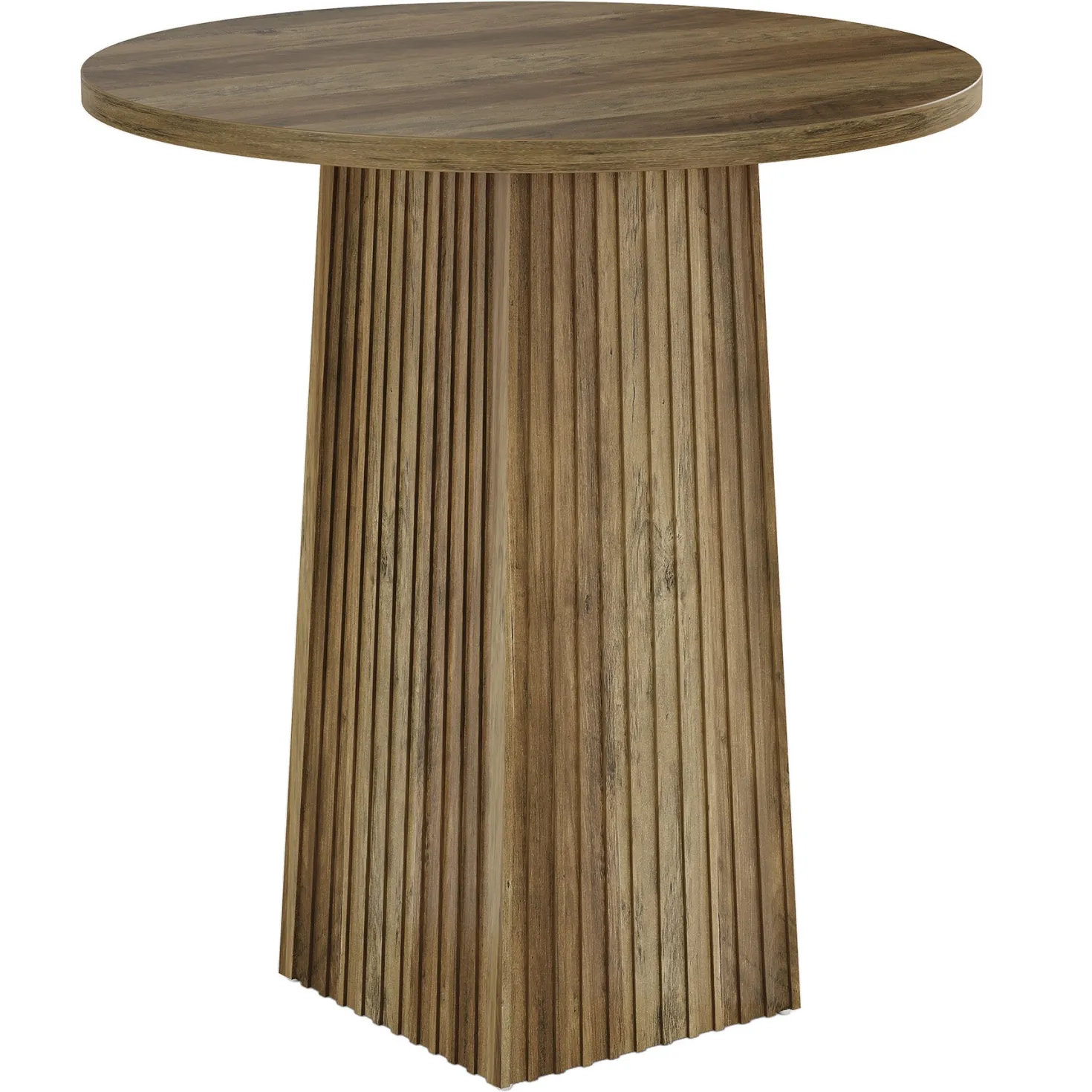 Round Bar Table, 31.5" Pub Table Dining Table for Dining Room, Kitchen
