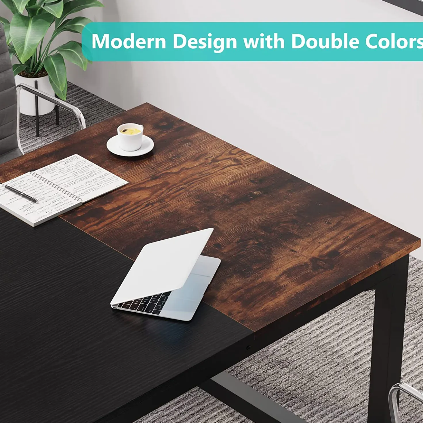 Simple Conference Table, Rectangular Meeting Table Computer Desk